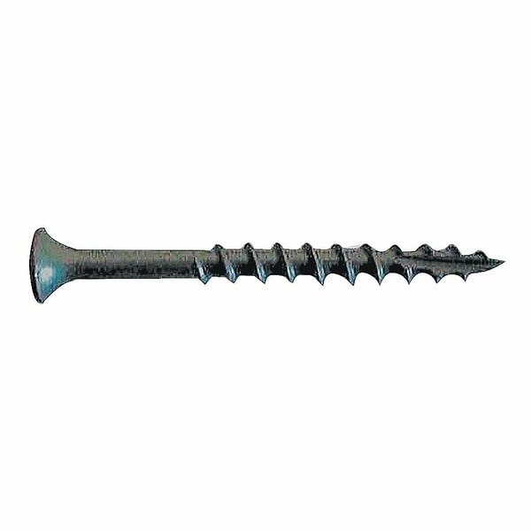 National Nail Deck Screw, #9 Thread, 3 in L, Bugle Head, Star Drive, Type 17 Slash Point, Carbon Steel, ProTech-Coated 64062